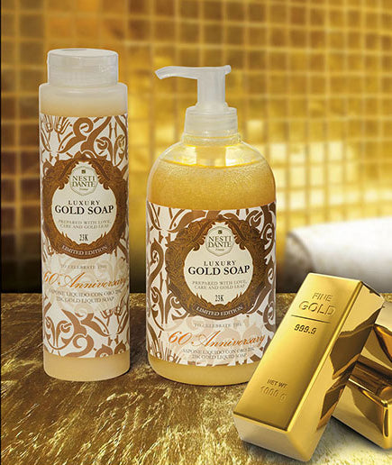 LUXURY GOLD (60th ANNIVERSARY) LIQUID SOAPS