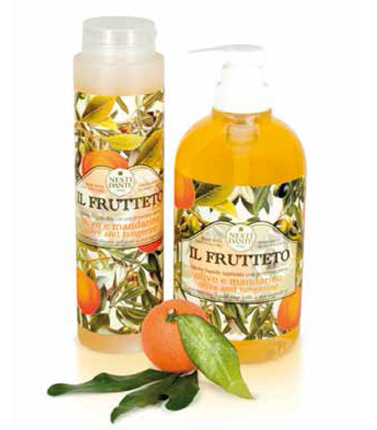 IL FRUTTETO OLIVE AND TANGERINE LIQUID SOAPS