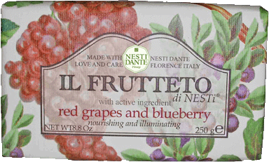 RED GRAPES AND BLUEBERRY