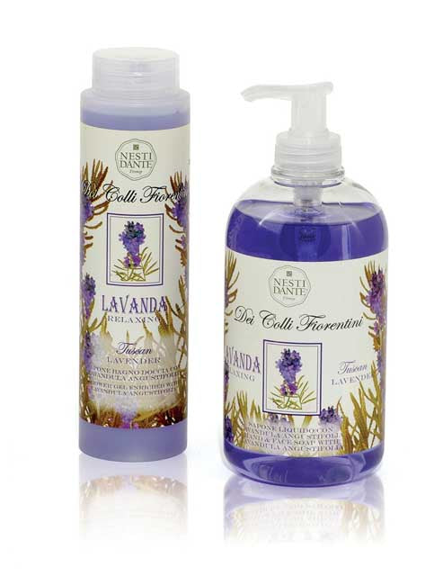 DEI COLLI FIORENTINI TUSCAN LAVENDER LIQUID SOAPS