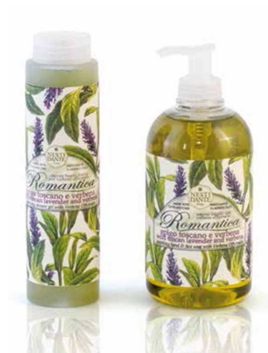 ROMANTICA TUSCAN LAVENDER AND VERBENA LIQUID SOAPS